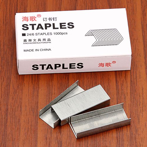 Two boxes of #12 Staples Silver Color