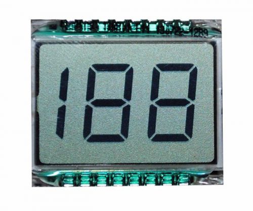 EDS819 2.5-Digit Segment LCD TN Type Positive Display 6 O&#039;clock 30.0x26.17mm