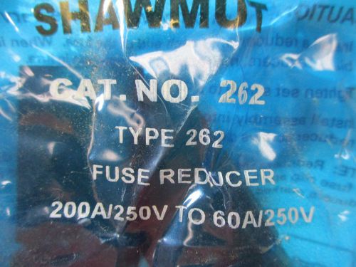 Gould fuse reducer # 262 new box of 5 pair 250v 200a - 60a for sale