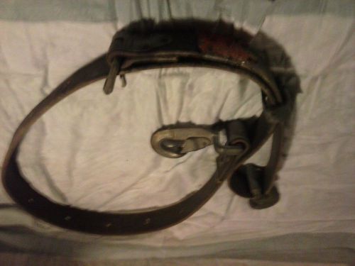 Leather climbing belt for sale
