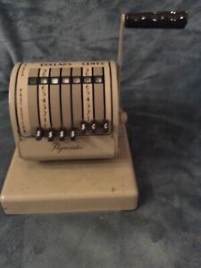Vintage Paymaster X-550 Check Writer