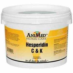 Animed  Vitamin C&amp;K+Hesperidin Powder 5 Pound Bucket Feed Supplement for Horses