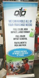 Expox DI-RP8 Retractable Banner Stand 33&#034; x 78&#034;