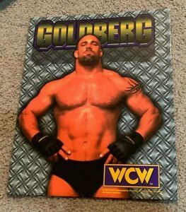 1999 WCW Goldberg folder - Star Point