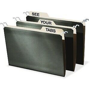 IdeaStream Consumer Products IDEFT07043 Tab View Hanging File Folders
