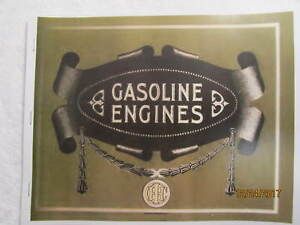 IHC International Harvester Gas Engine Catalog All sizes, tractors, saws,  pumps