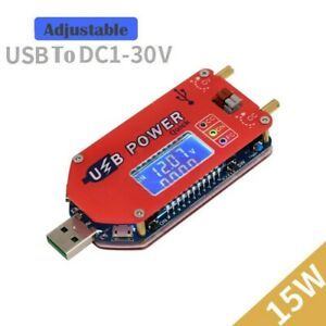 Module USB DC5V Adjustable 2A Replacement DC4V-13V Boost/Reduced Power