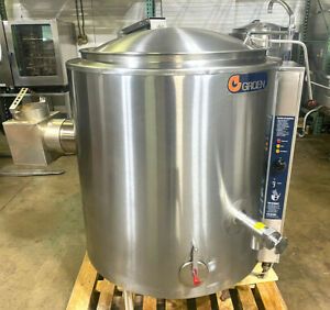 2019 Groen AH/1E-60 (60) gallon Nat Gas stationary kettle (Fully Refurbished)