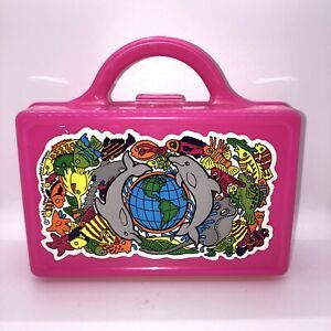1993 Newell Office Products Company Pink Pencil Box