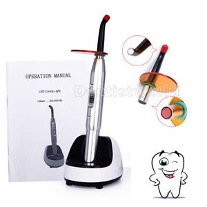 Woodpecker Type Wireless Dental LED Curing Light 100-240V Rechargeable 2700mw/cm