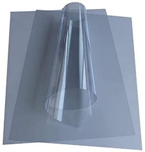 Binditek 100 Pack Clear PVC Binding Presentation Covers, 10 Mil Report Cover for