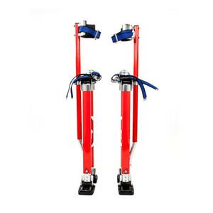 24-40 inches Drywall Stilts Height Adjustable Lifts Aluminum Tool for Painting