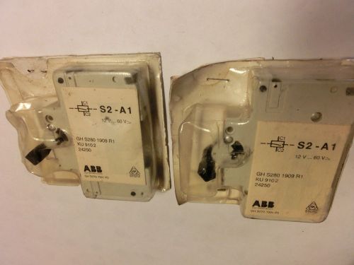 LOT OF (2) ABB S2-A1