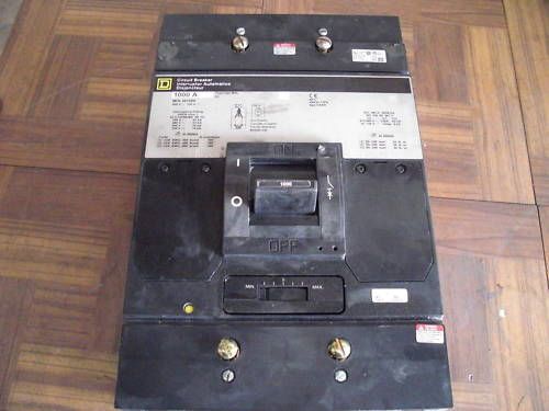Square d mhl361000 circuit breaker *nice* for sale
