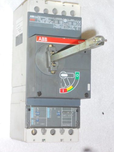 Abb s4n sace s4 600v-ac circuit breaker 3-pole issue l-4200 - never installed! for sale