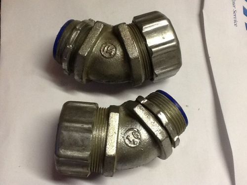 Thomas  &amp; Betts 5345 1/1/4 45 Degree liquid connector