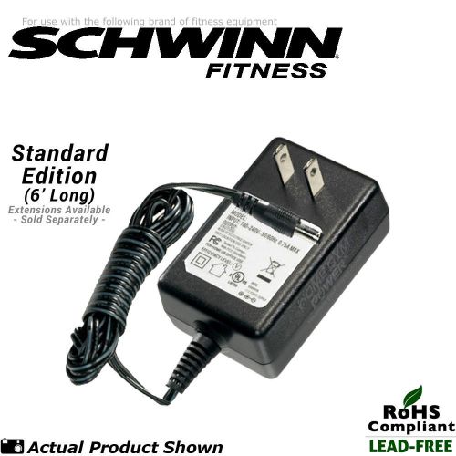 Schwinn 140 &amp; 240 stationary bike ac adapter (stnd) for sale