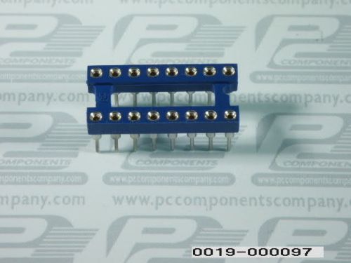 Conn dip socket skt 16 pos 2.54mm solder st thru-hole aries 16-3518-10 16351810 for sale