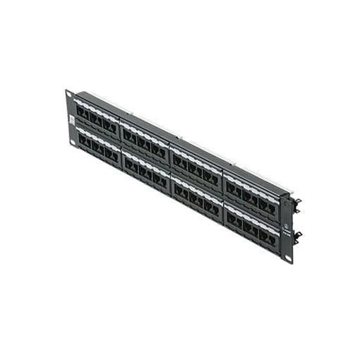 Steren electronics intl 310-349 cat 6 48-port loaded patch panel for sale
