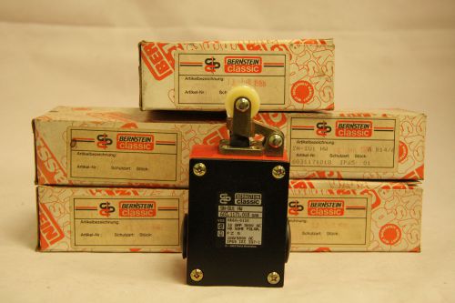 Bernstein classic limit switch snsu1-ah 10 amp 300v lot of 5 new in box snsu1 for sale