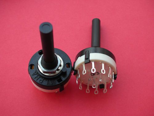 1,4 pole 3 positions PCB Rotary switch NEW,4P3L