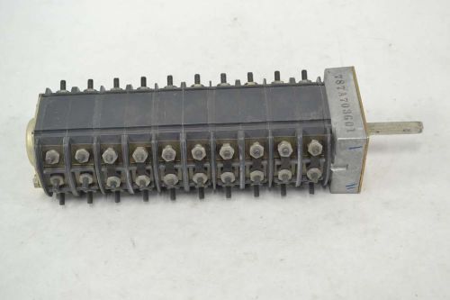WESTINGHOUSE 787A603G01 TYPE W2 CONTINUOUS STYLE ROTARY SWITCH 600V-AC B338125