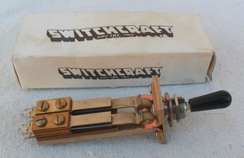Vintage switchcraft inc. no locking 2 way switch #16006 w/box for sale
