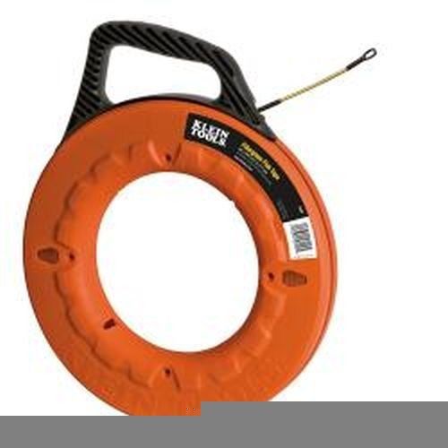 New klein tools 56009 50-feet navigator fiberglass fish tape for sale