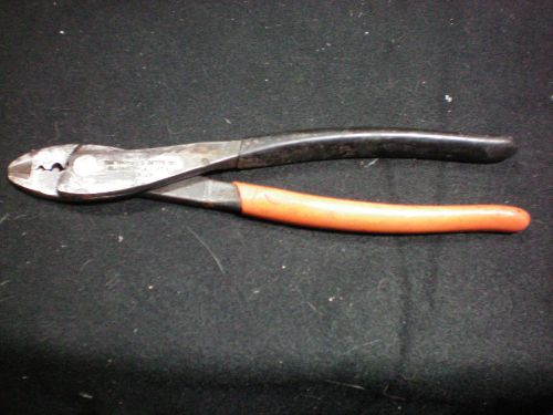 The thomas &amp; betts co. electrican/mechanic  wiring tool cutter/crimper usa for sale