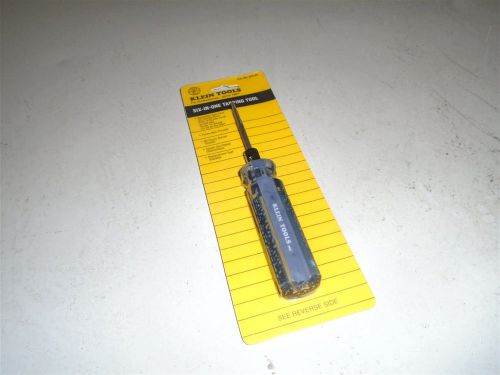 KLEIN TOOLS 627-20 SIX-IN-ONE TAPPING TOOL NEW FREE SHIPPING IN USA
