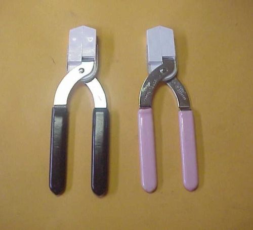 2 clauss no-nik fiberoptic wire strippers black .028 / pink .034 for sale