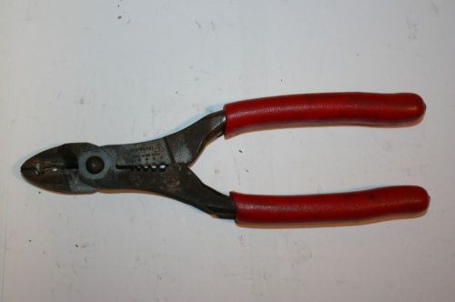 SNAP-ON TOOLS Wire Stripper/Crimper/Cutter, 7&#034; PWCS7CF