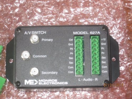 Monroe 627A Stereo A/V Switch ME Monroe Electronics New in Box