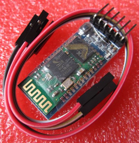 1pcs  swireless serial 6 pin bluetooth rf transceiver module hc05 rs232+ cable for sale