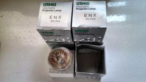 USHIO ENX 86V PROJECTOR LAMP HALOGEN 86v/360w - Lot of 5