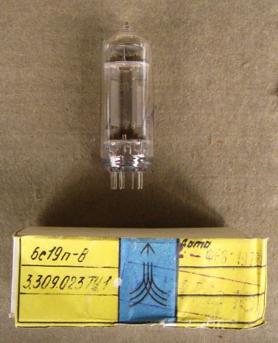 8x 6s19p-v gold grid russian audiophile tubes nos nib tested for sale