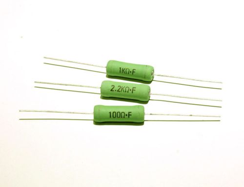 KIWAME 10 Ohm  Precision Power Resistor 5W 1% Low noise audio  SPR USA  Qty:5
