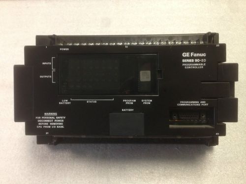 Ge fanuc ic692cpu211d programmable controller series 90-20 for sale