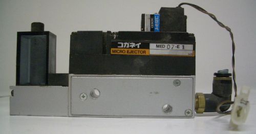 SINGLE SOLENOID VALVE MED 07-E1 MICRO EJECTOR (A0101E1)