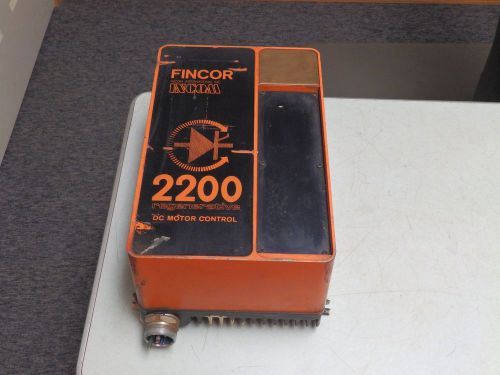 Fincor model 2200 p regenerative dc motor controller free shipping for sale
