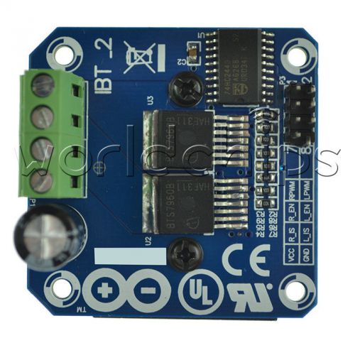 Semiconductor bts7960b motor driver 43a h-bridge drive pwm for arduino for sale