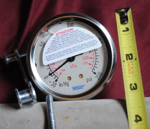 New Wika pressure gauge type 213.53
