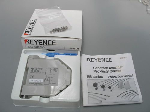 Keyence es-32dc proximity sensor amplifier  head for sale