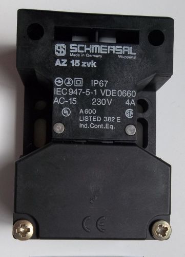 Schmersal # AZ15ZVK Industrial Keyed Interlock switch, Below Wholesale Price