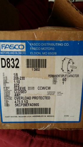 Permanent split capacitor d832 new for sale