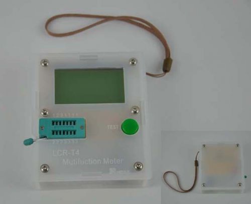 New Pocketable 12864 Transistor Tester Capacitance ESR Diode Triode MOS Meter