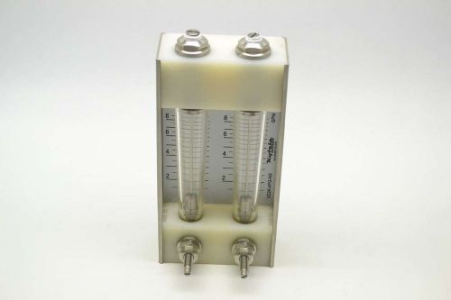 Kytola vd2k-4fg-nx  liquid 1/2 in dual variable area 2-8gpm flow meter b406189 for sale