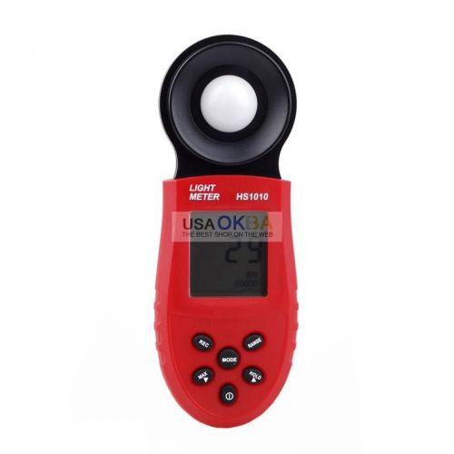 200000 wide lux digital lcd pocket light illuminance meter lux/fc measure tester for sale