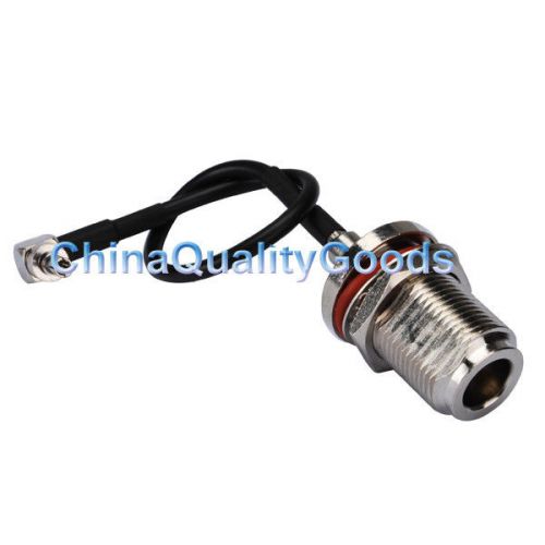 Rf pigtail cable n female to crc9 male ra connector rg174 15cm free shipping for sale
