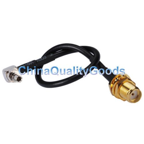 Sma female bulkhead - crc9 jumper cable for huawei 3g modem e176g e156g for sale